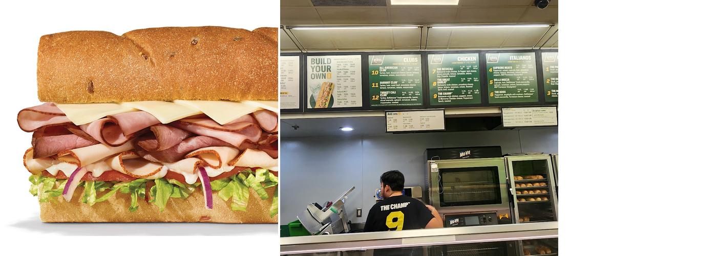 Subway Menu