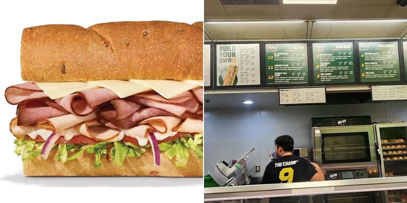 Subway Menu
