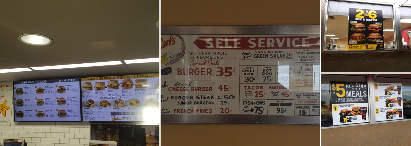 Carl’s Jr. Menu