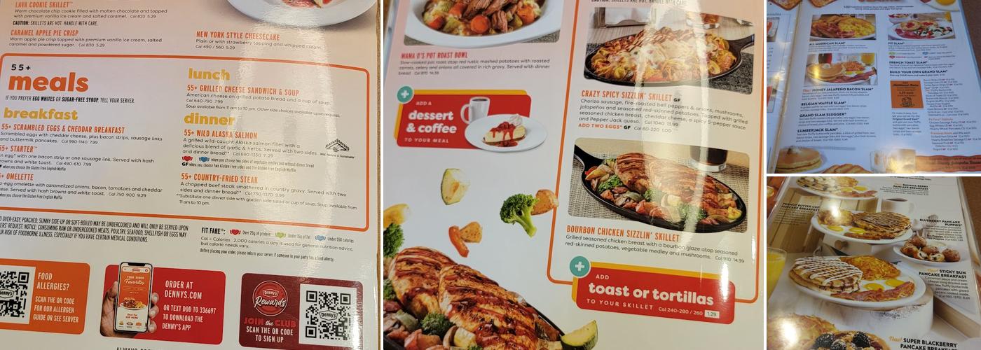 Denny's Menu