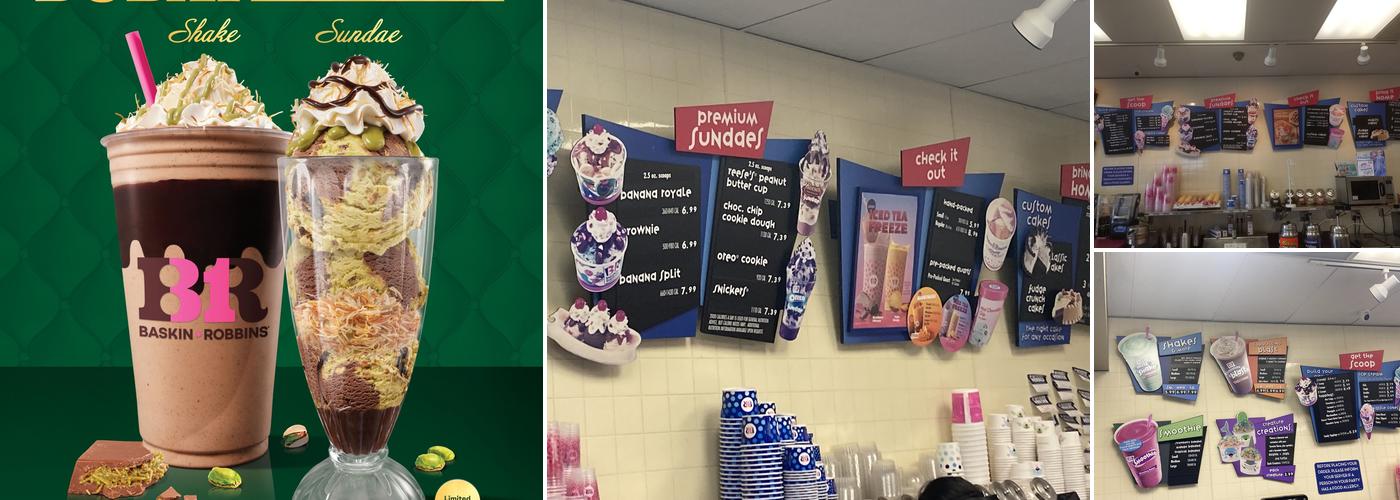 Baskin-Robbins Menu