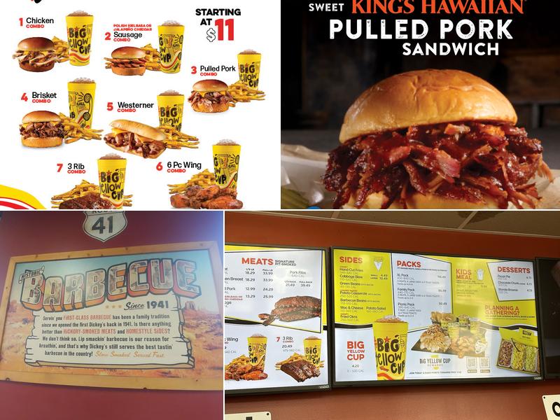 Dickey's Barbecue Pit Menu