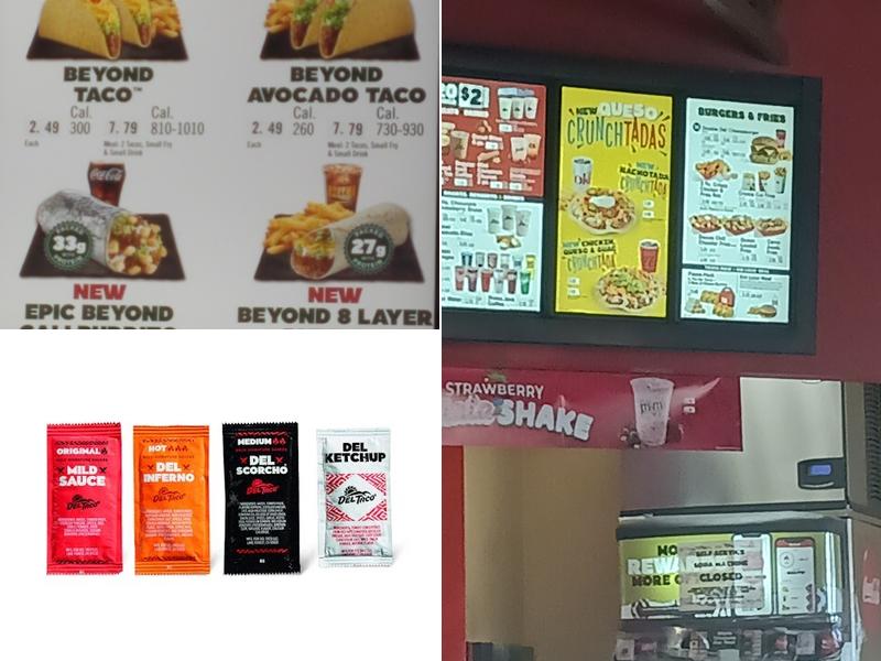 Del Taco Menu