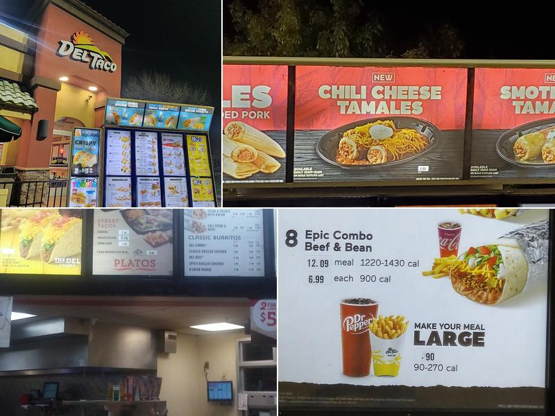 Del Taco Menu