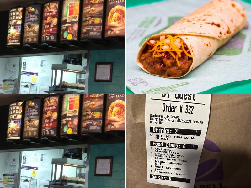 Taco Bell Menu