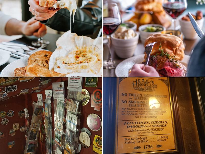 Horse & Groom Merrow Menu