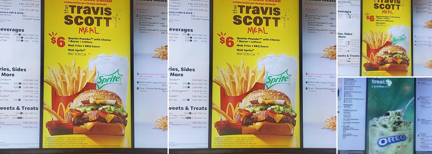McDonald's Menu