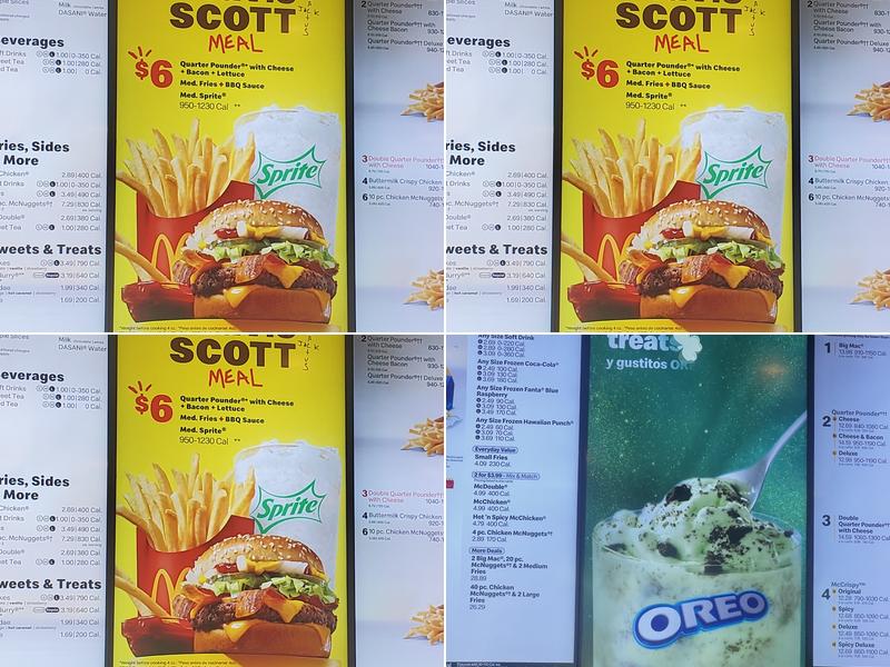 McDonald's Menu