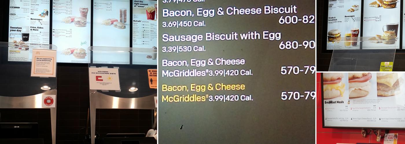 McDonald's Menu