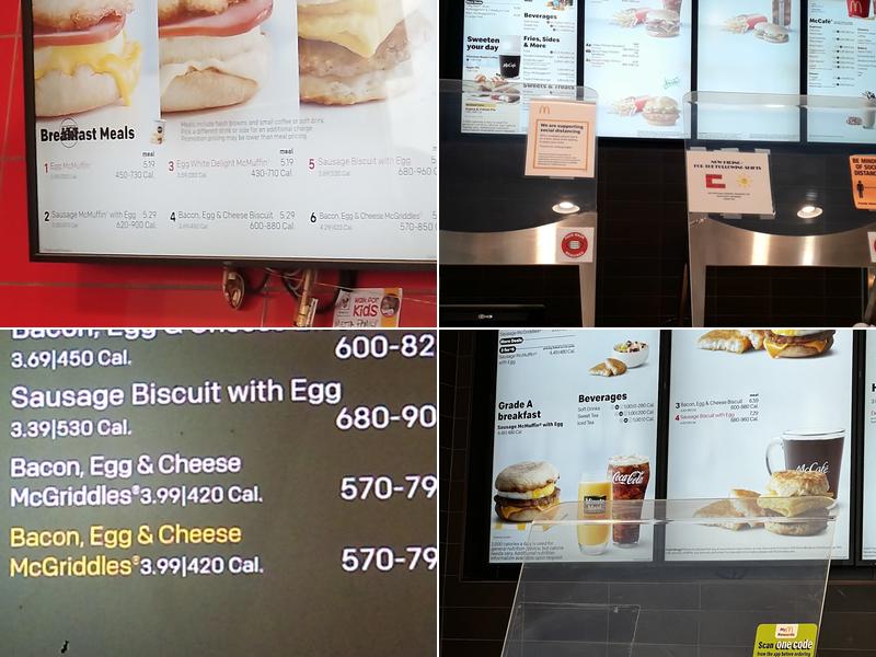 McDonald's Menu