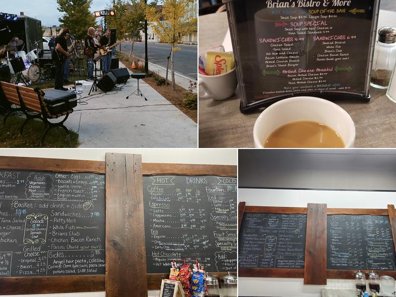 Brian's Bistro and More Menu