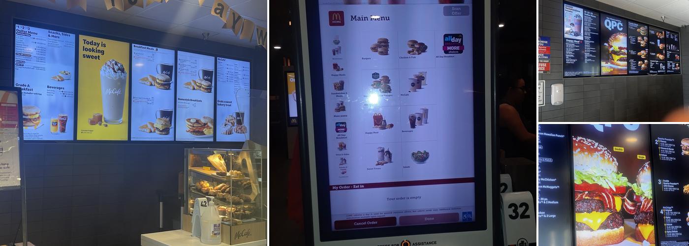 McDonald's Menu
