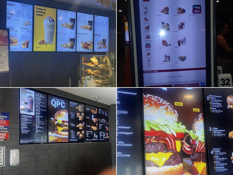 McDonald's Menu