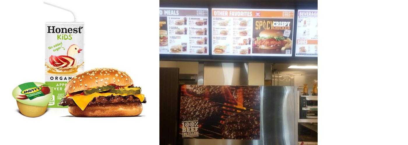Burger King Menu