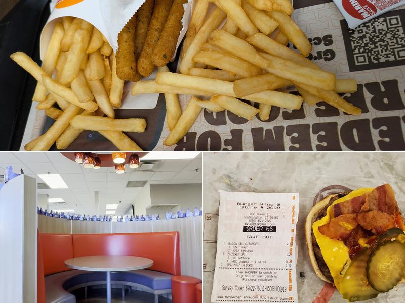 Burger King Menu