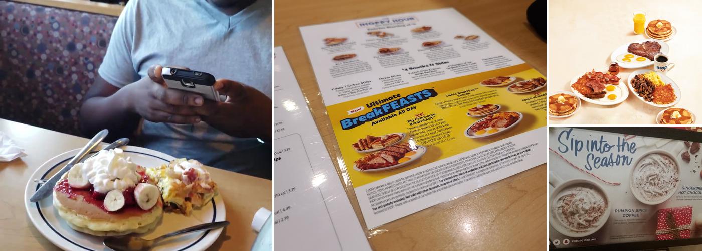 IHOP Menu
