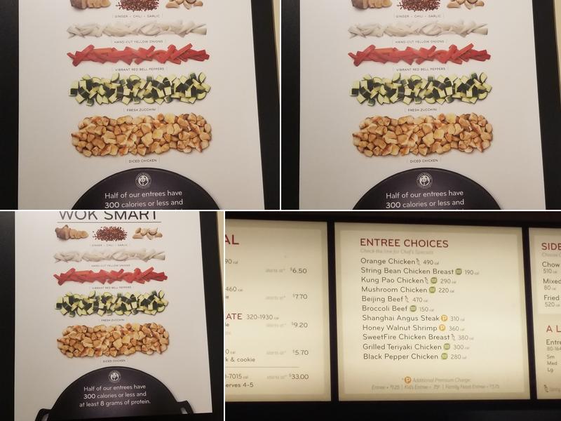 Panda Express Menu