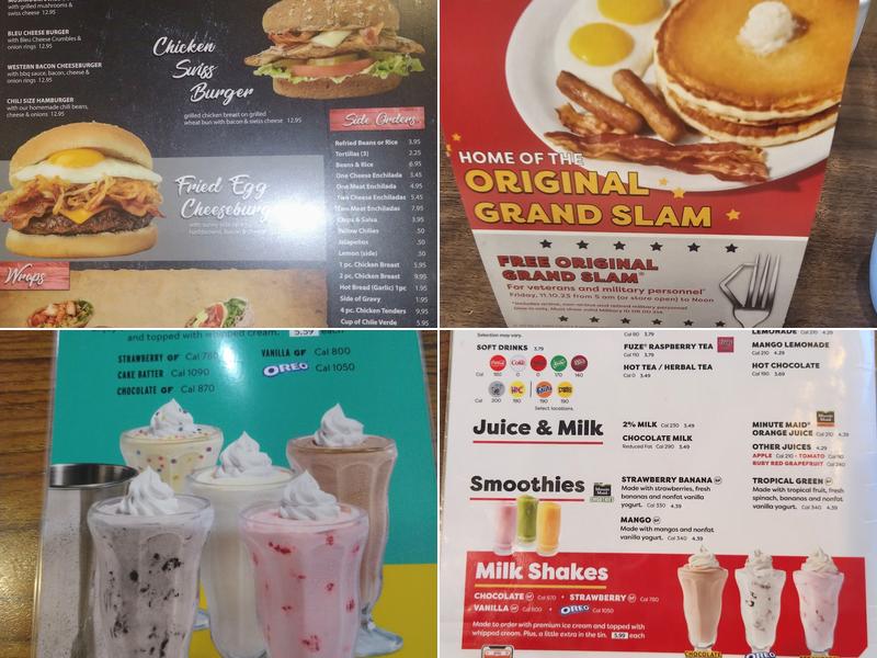 Denny's Menu