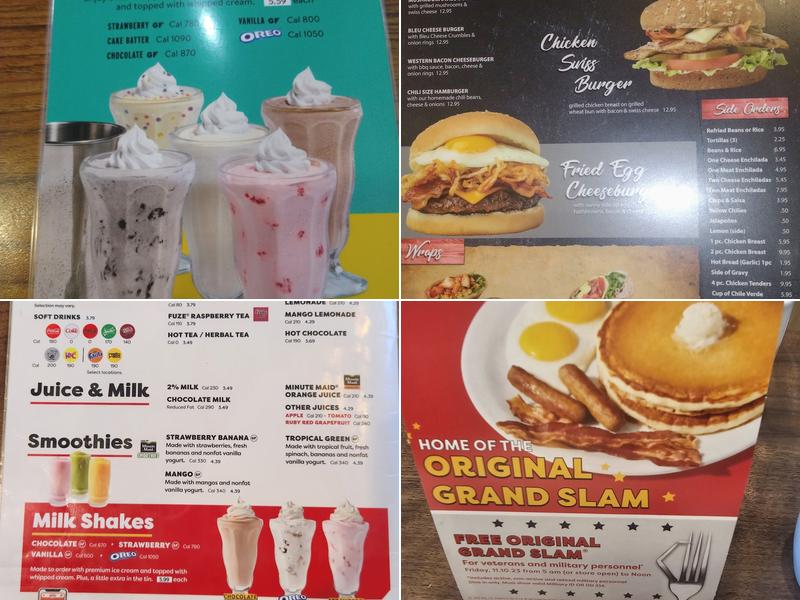Denny's Menu