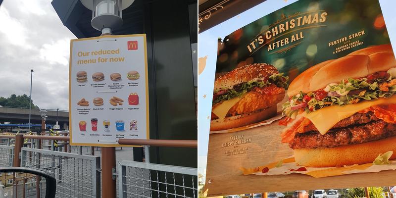McDonald's Menu