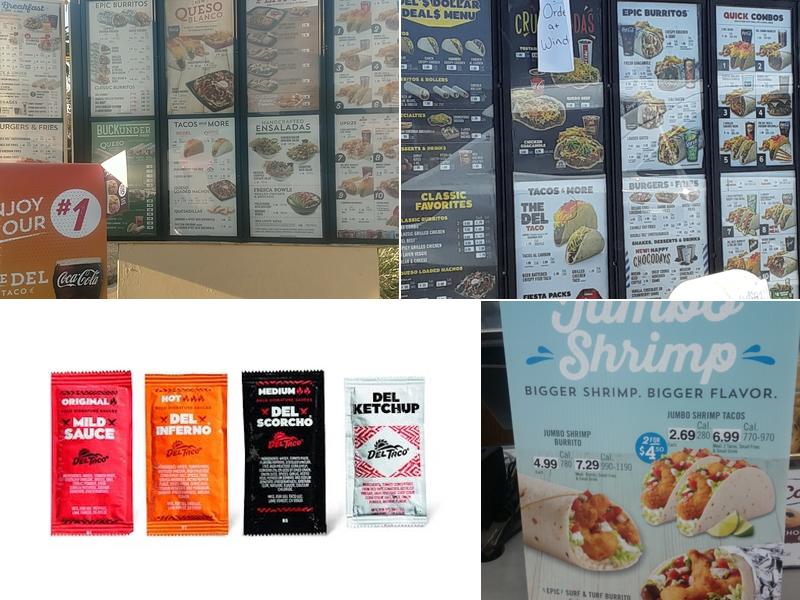 Del Taco Menu