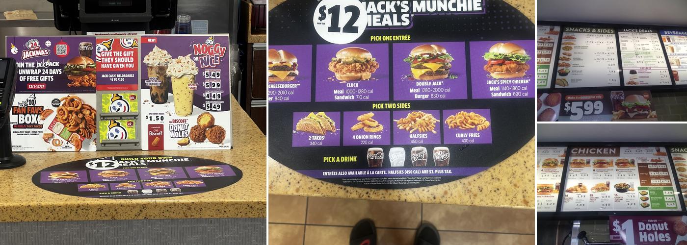 Jack In The Box Menu