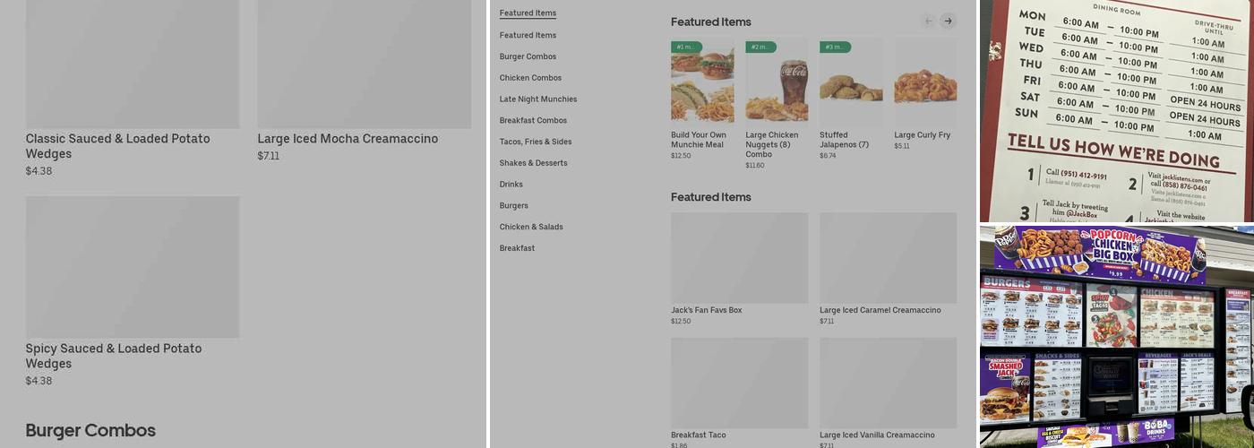 Jack In The Box Menu