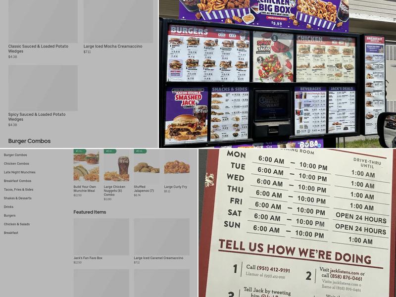 Jack In The Box Menu