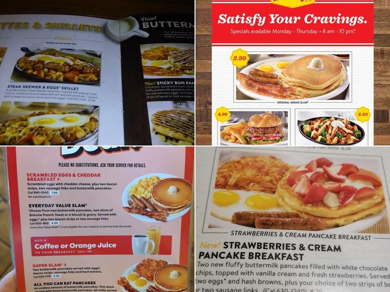 Denny's Menu