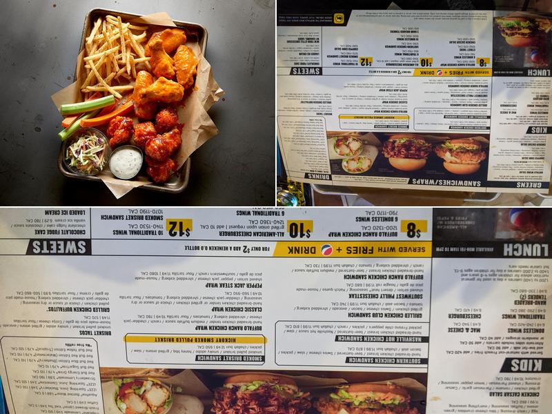 Buffalo Wild Wings Menu