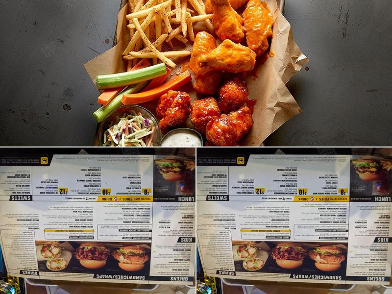 Buffalo Wild Wings Menu