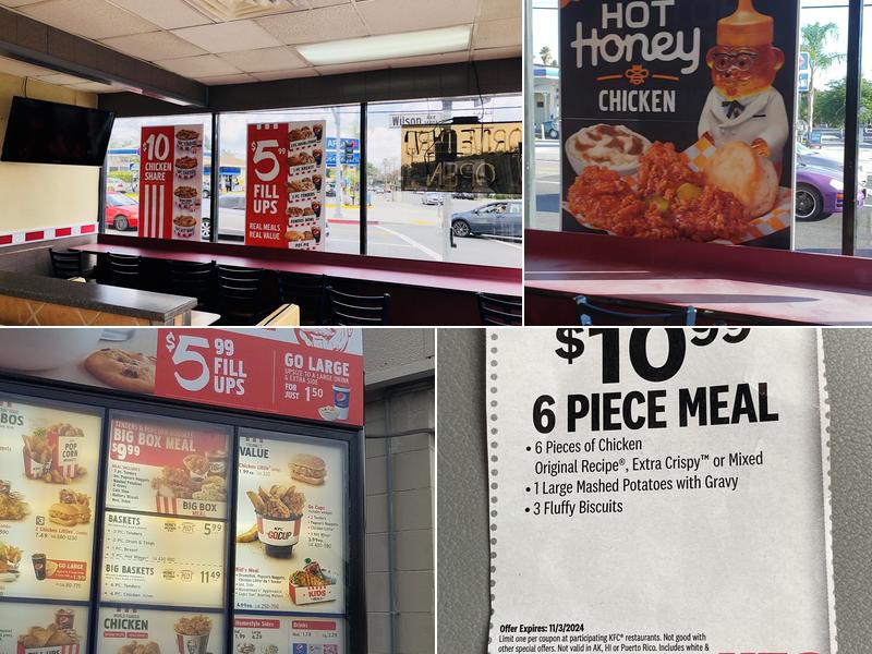 KFC Menu