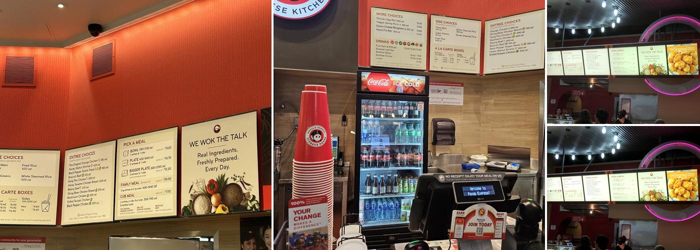 Panda Express Menu