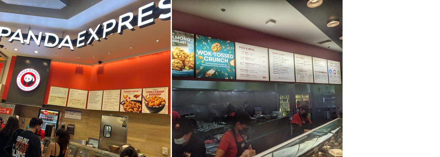 Panda Express Menu