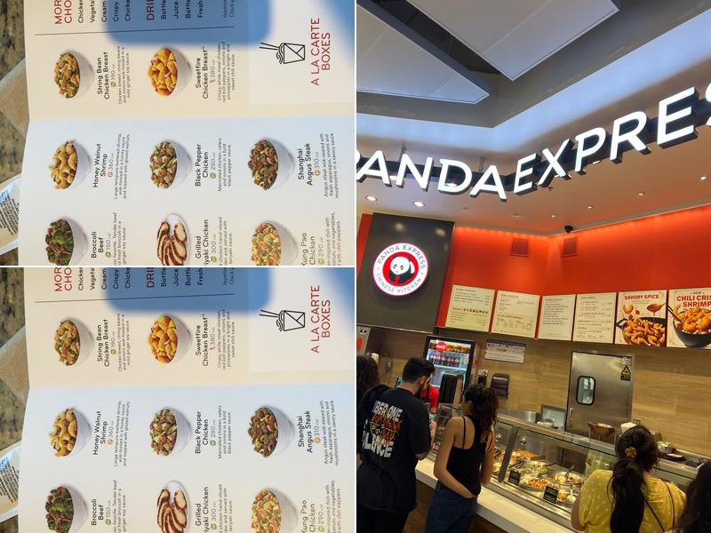 Panda Express Menu