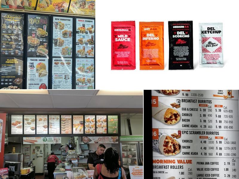 Del Taco Menu
