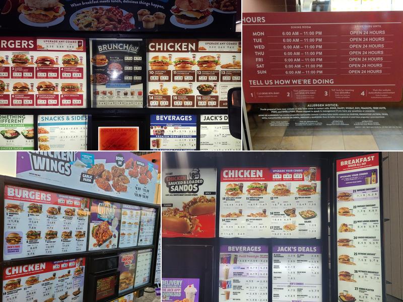 Jack In The Box Menu