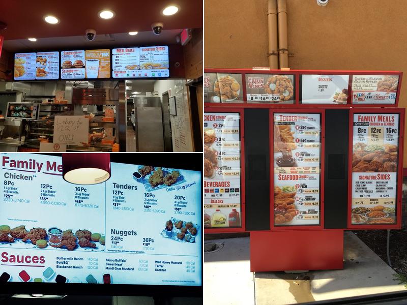 Popeyes Louisiana Kitchen Menu