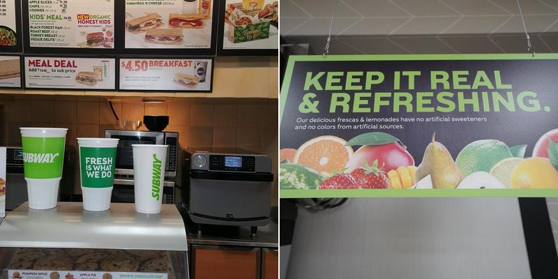 Subway Menu