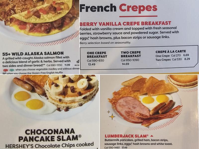 Denny's Menu