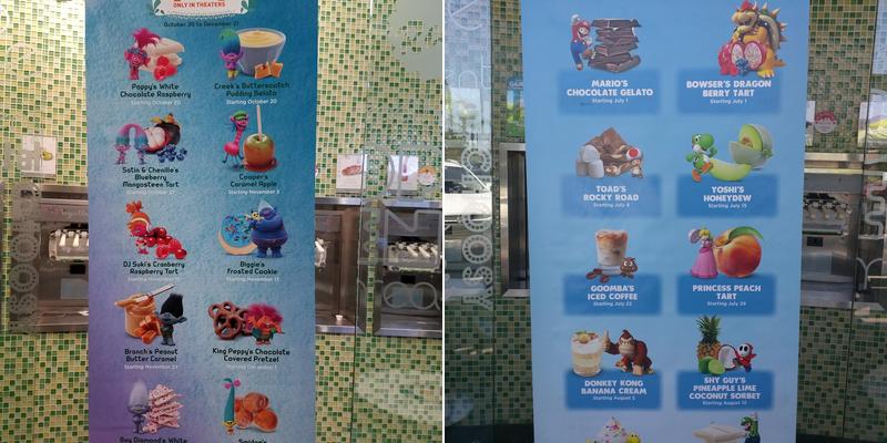 Yogurtland Menu