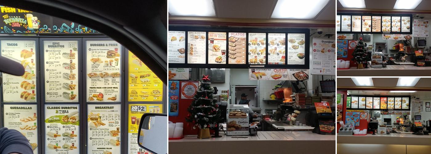 Del Taco Menu