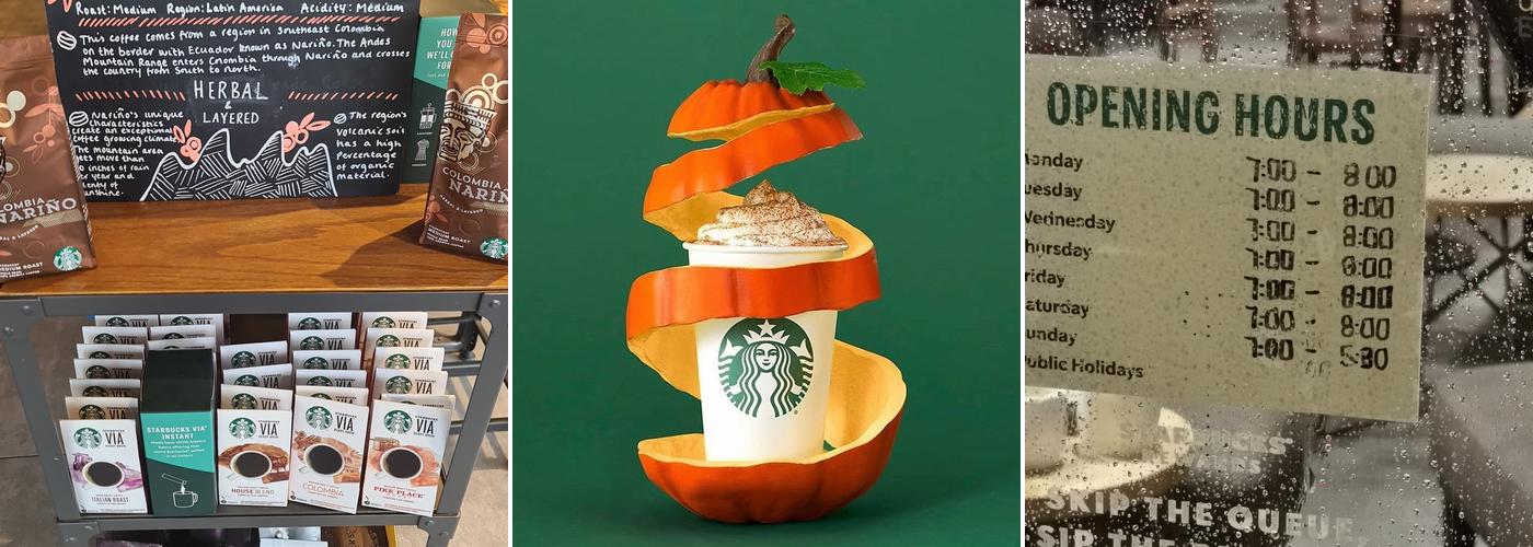 Starbucks Menu