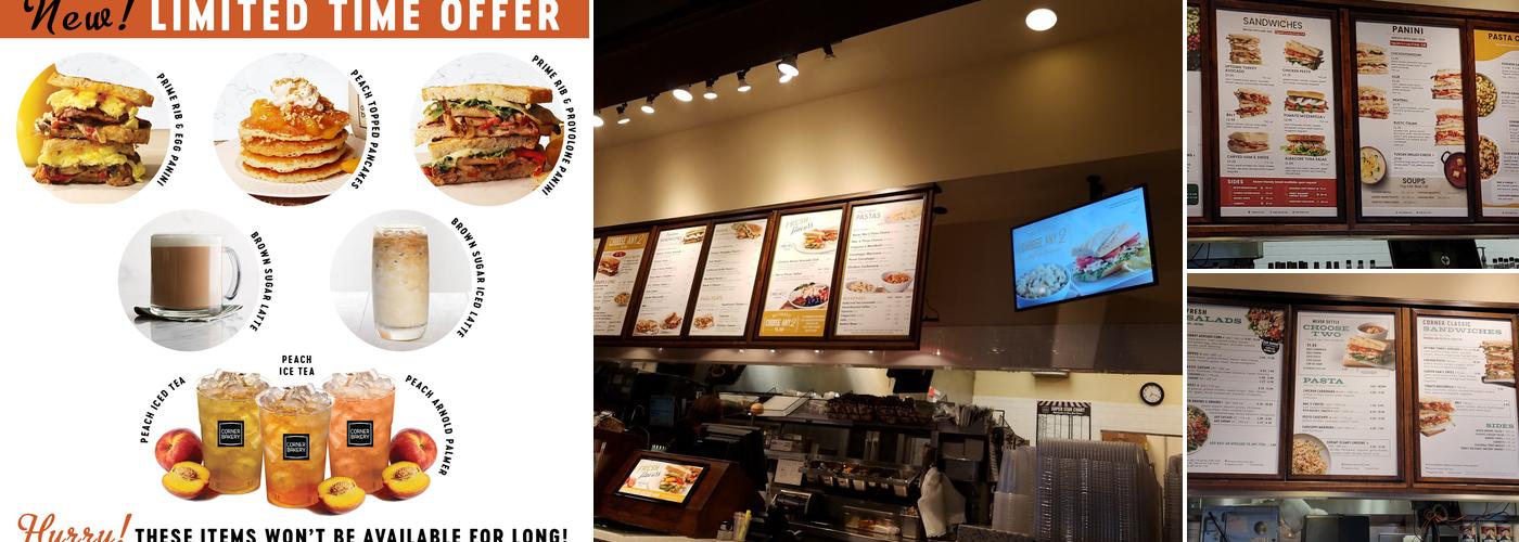 Corner Bakery Cafe Menu
