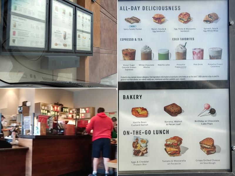 Starbucks Coffee Company Menu
