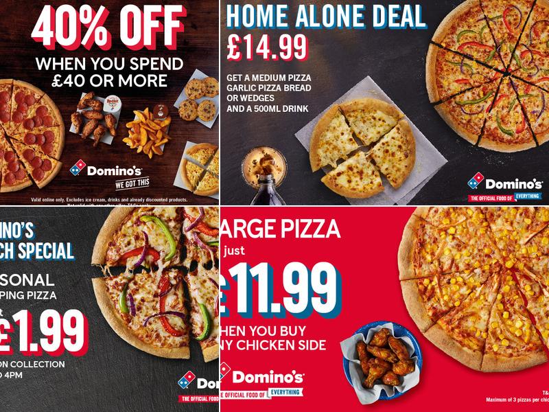 Domino's Pizza - Chelmsford - Beaulieu Square Menu