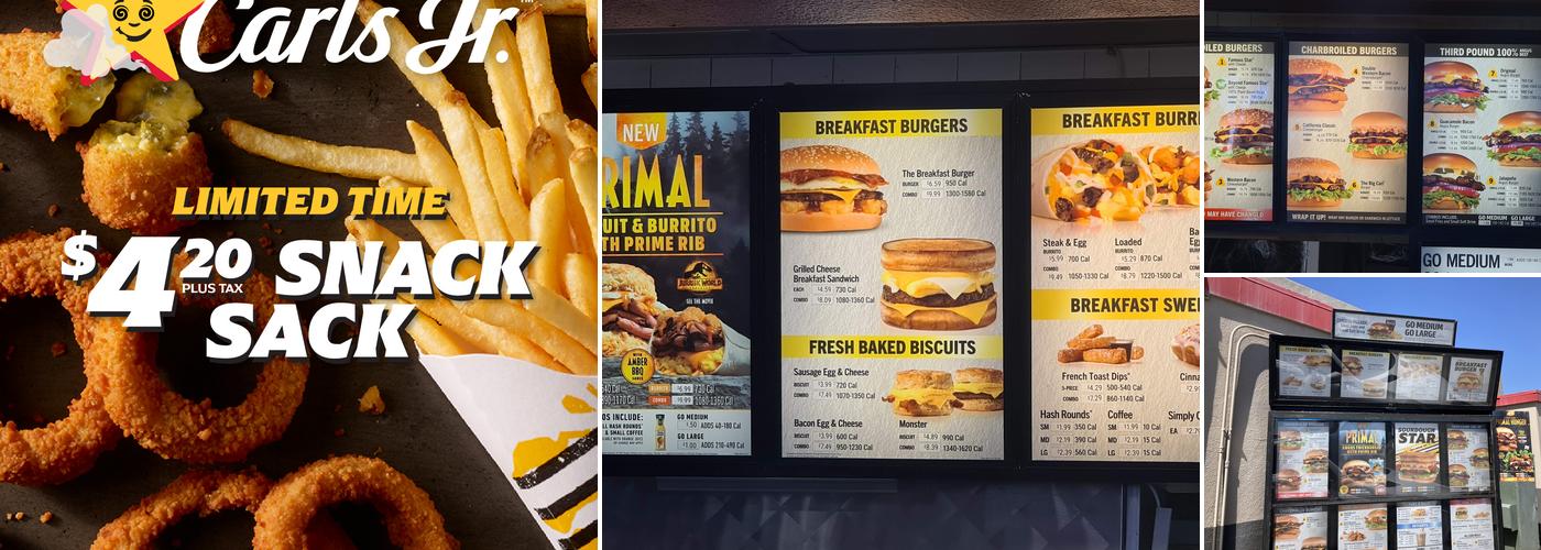 Carl’s Jr. Menu