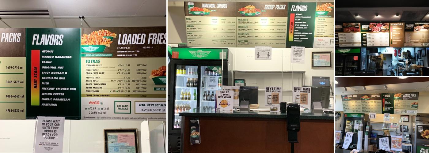Wingstop Menu