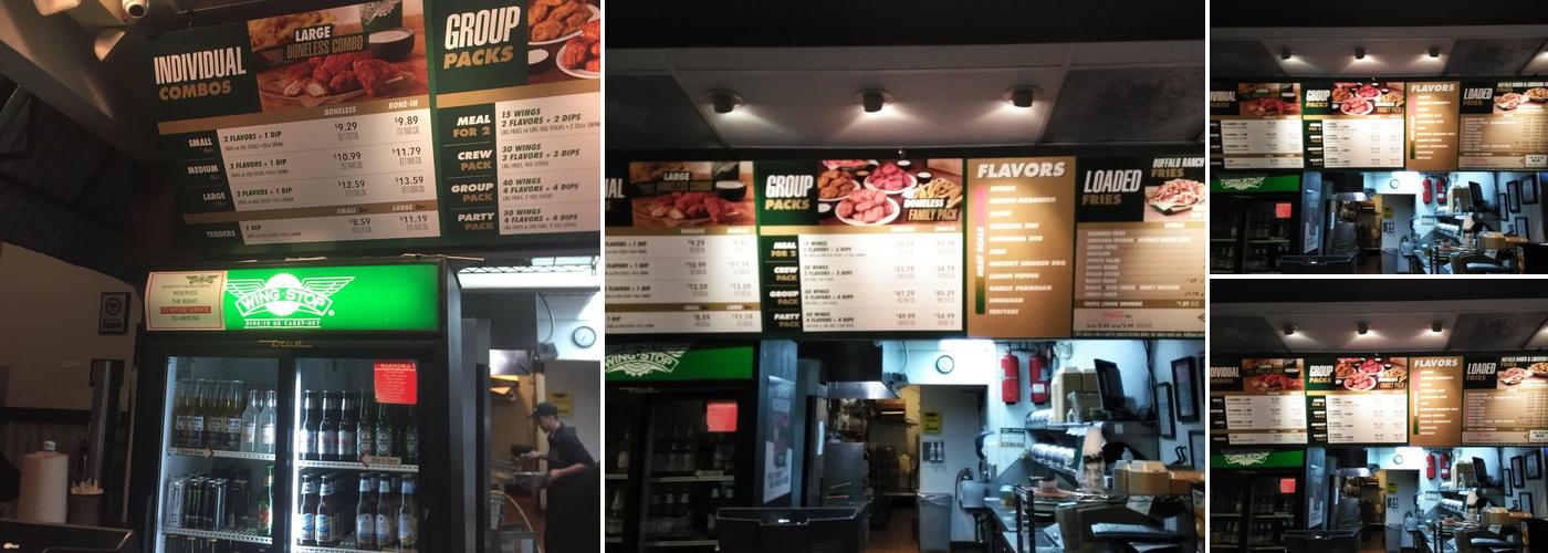 Wingstop Menu
