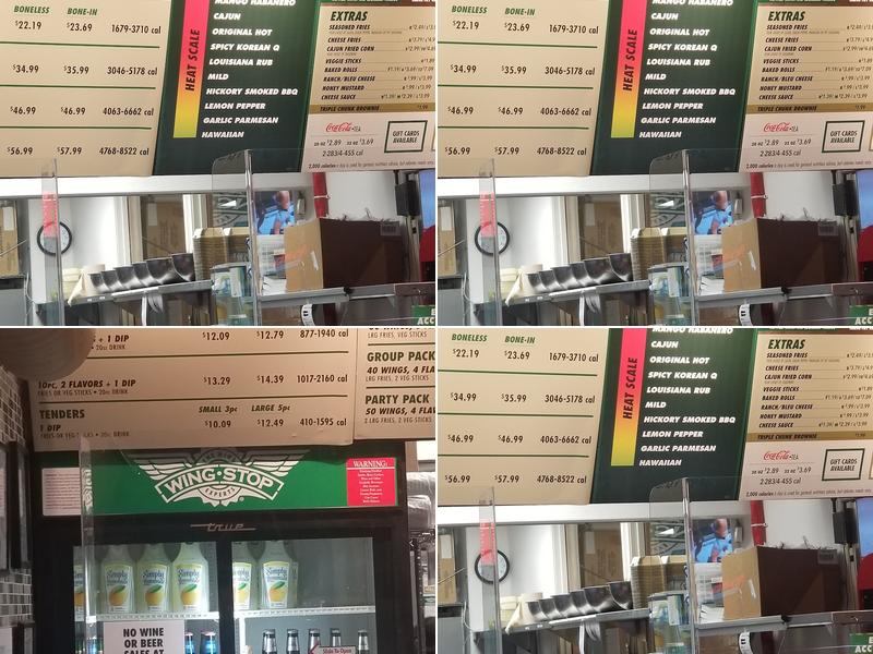 Wingstop Menu